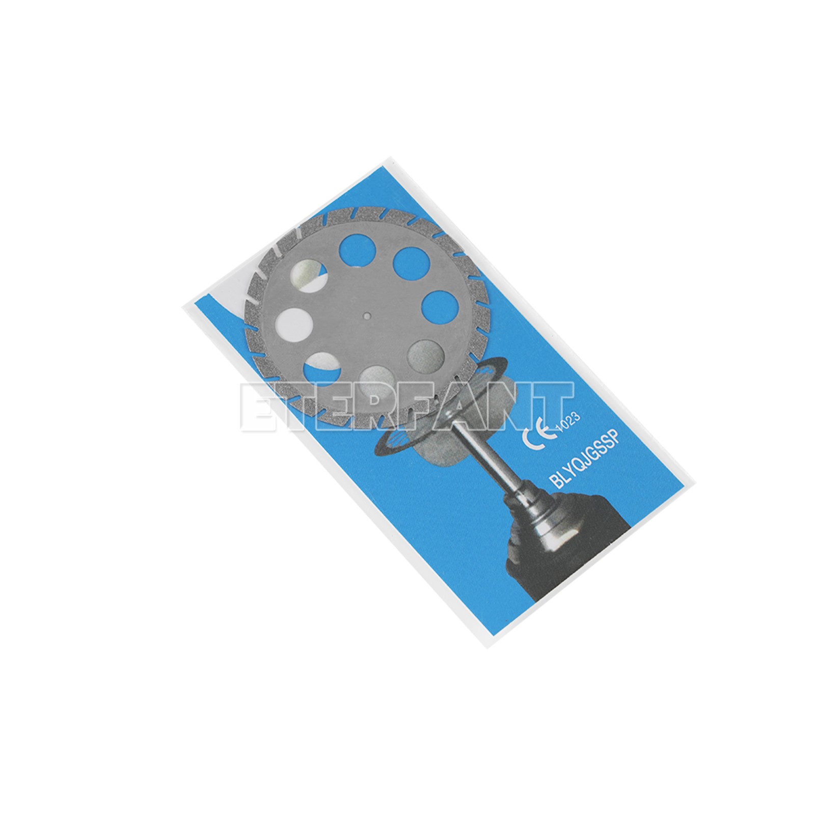 5pcs Dental Lab Diamond Cutting Disc Double Sided 45mm*0.3mm Crown Plaster Disc