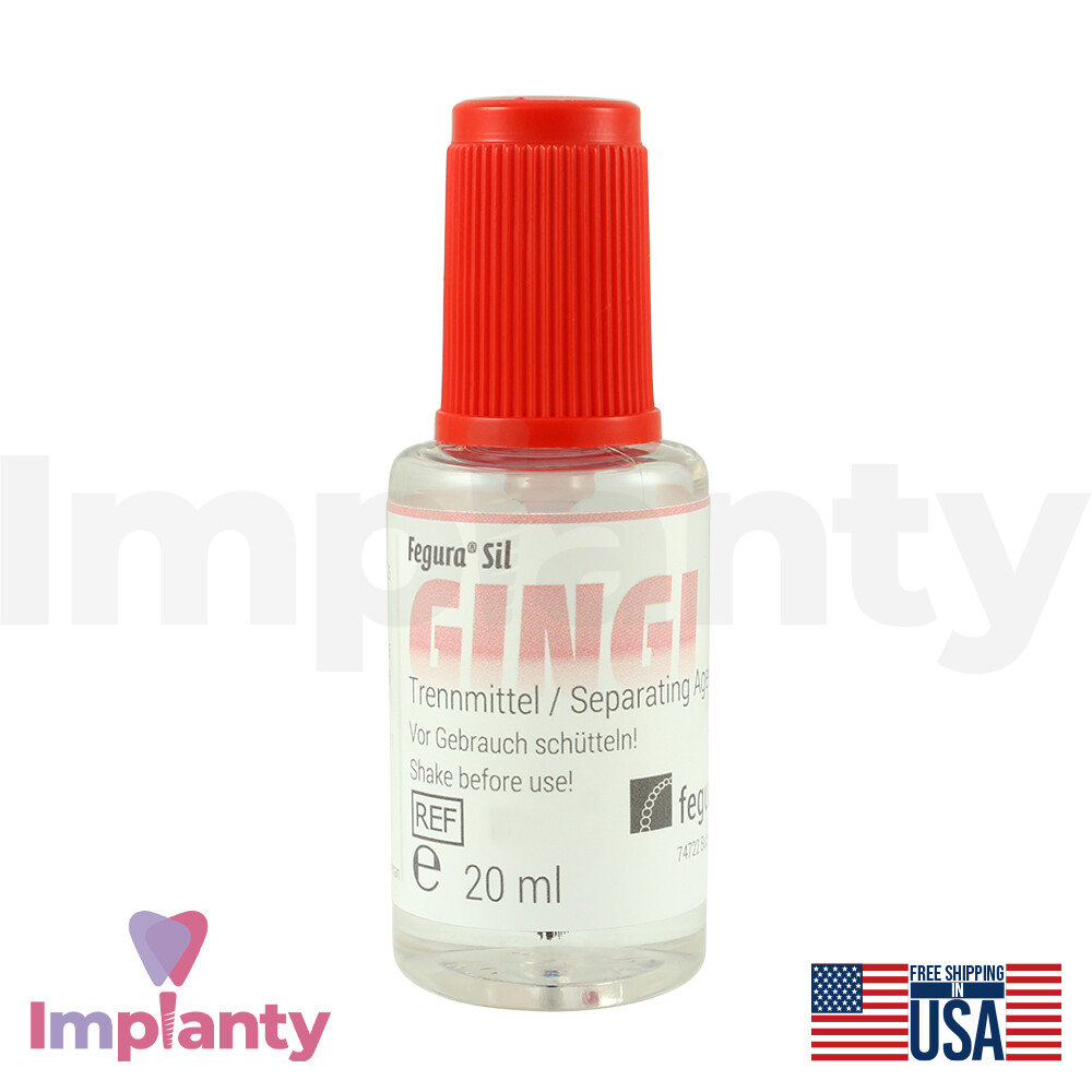 FeguraMed Highly Elastic Silicone Gingival Ma sk 50mlx2 Cartridges 20ml Agent