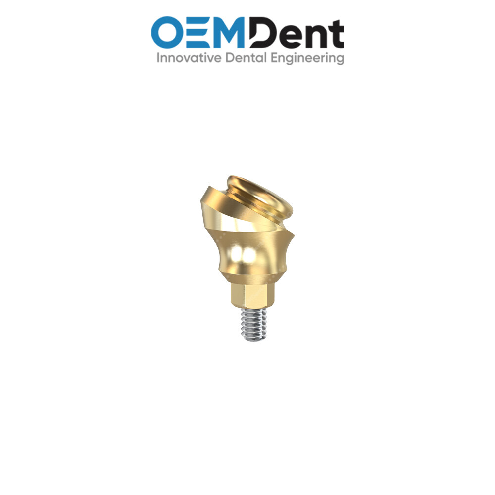 Angulated 30° Loc Attachment – Paltop® Int Hex 2.42mm Compatible