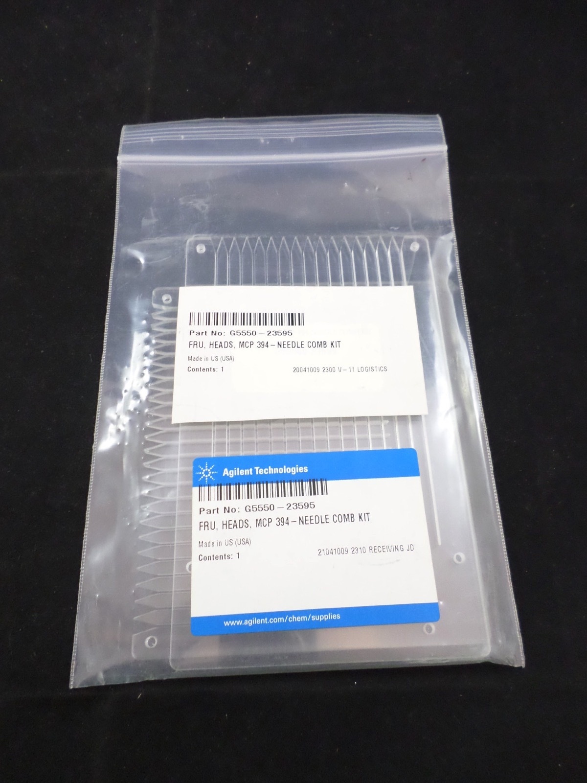 Agilent Technologies MCP 394 Needle Comb Kit Heads FRU G5550-23595