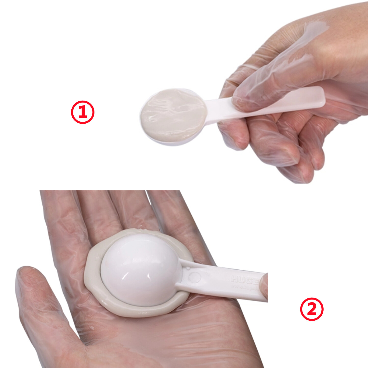 Dental Lab Automix Flexible C-Silicone-Based for Gingival Mask Duplication Model
