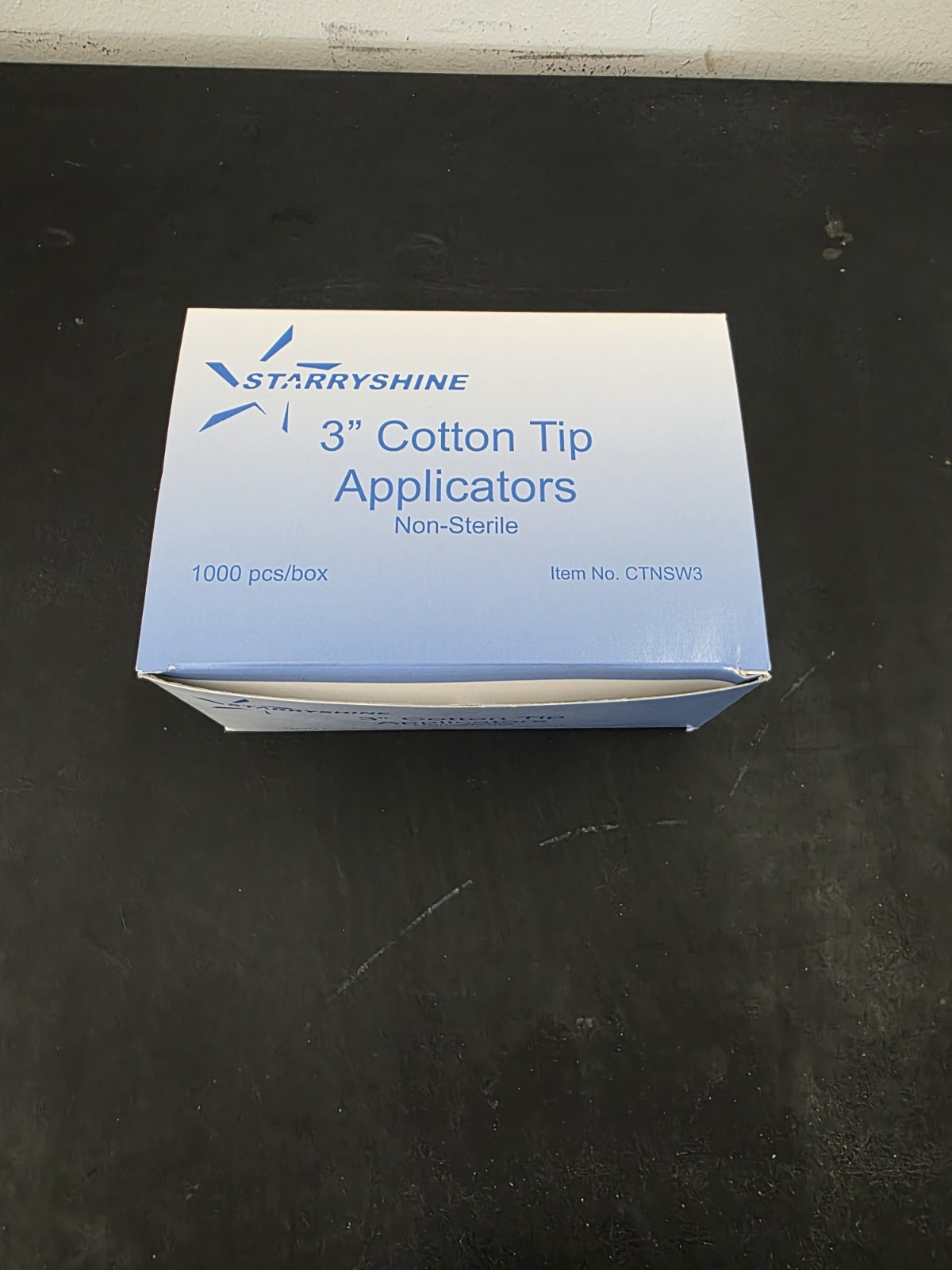Starryshine 3″ Cotton Tip Applicators – 1000 (10 x 100) Dental Wood Sticks