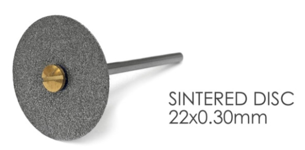 Dental Lab Sintered Diamond Disc 22x.30mm