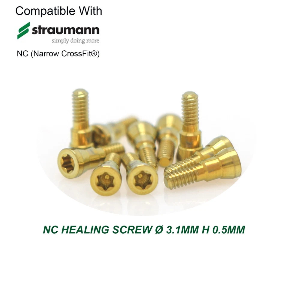 US Dental NC Healing Abutment & Cover Screw Fit Straumann ITI BL/BLT