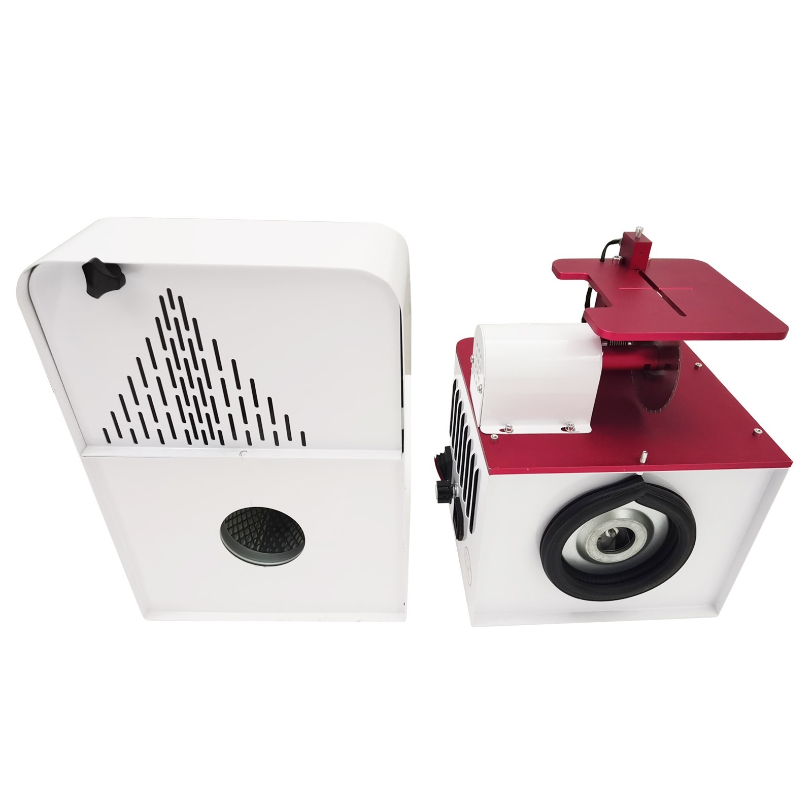 Lab Electric Gypsum Saw Gypsum Cutting Machine with Dust Removal 110V 550W