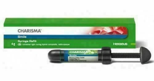 Heraeus Kulzer Charisma Smart Composite Syringe Refill 1 x 4 g FREE SHIPPING