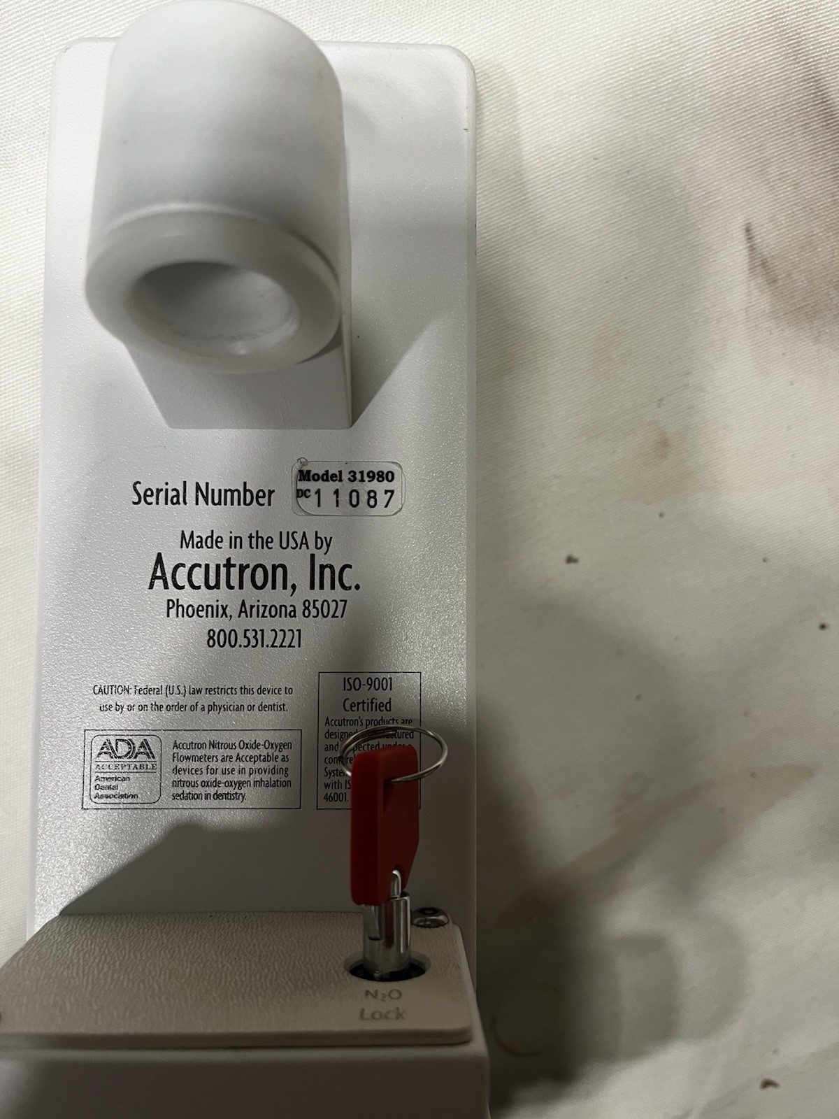 Refurbished Accutron Ultra DC Flowmeter with accessories