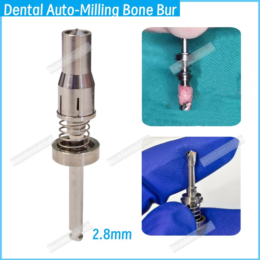 Dental Trephine Drills Implant Spring Harvest Drill GBR Collection 2.8MM