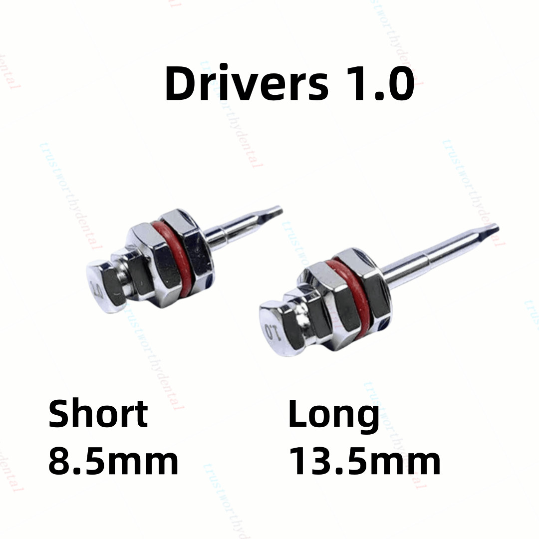 Dental Driver Wrench Ratchet Screwdriver Abutment Screw ITI/1.0/1.2/1.27/1.4/NOB