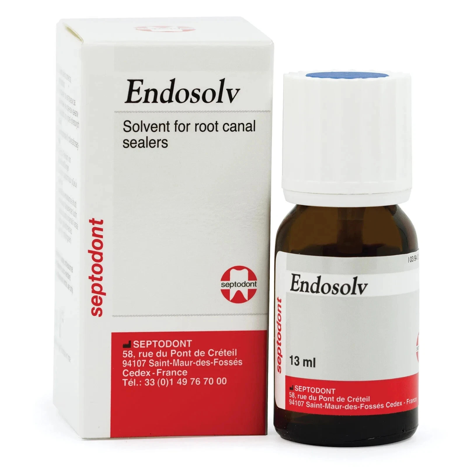 Septodont EndoSolv Root Canal Filling Remover Desobturation 13ml Dental Material