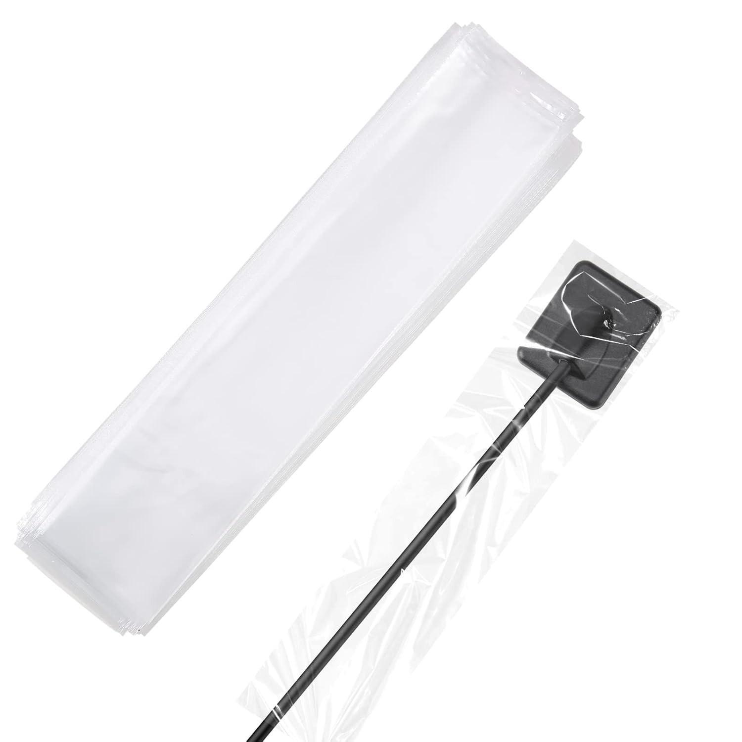 500Pcs Dental Digital X-Ray Sensor Barrier Sleeves Disposable Plastic Cover Bags
