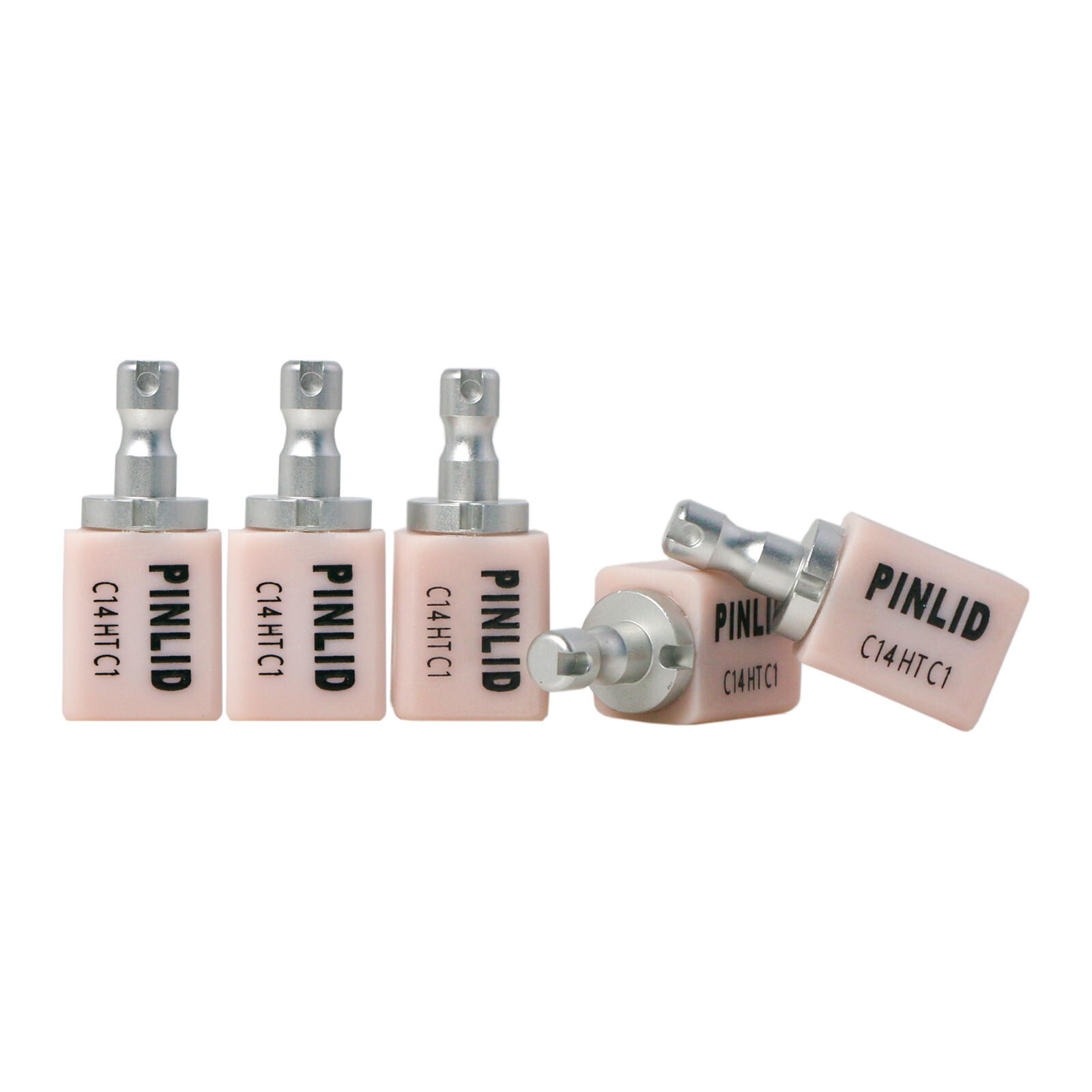 5Pcs C14 Dental Glass Ceramic Blocks CAD CAM Block HT LT Fits Sirona Roland MCXL