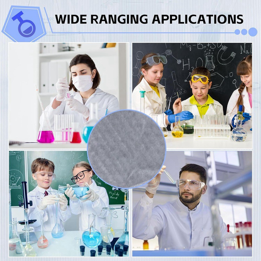2000 Pcs Cellulose Weighing Sheet Laboratory Sample Weighing Weigh Papers1484