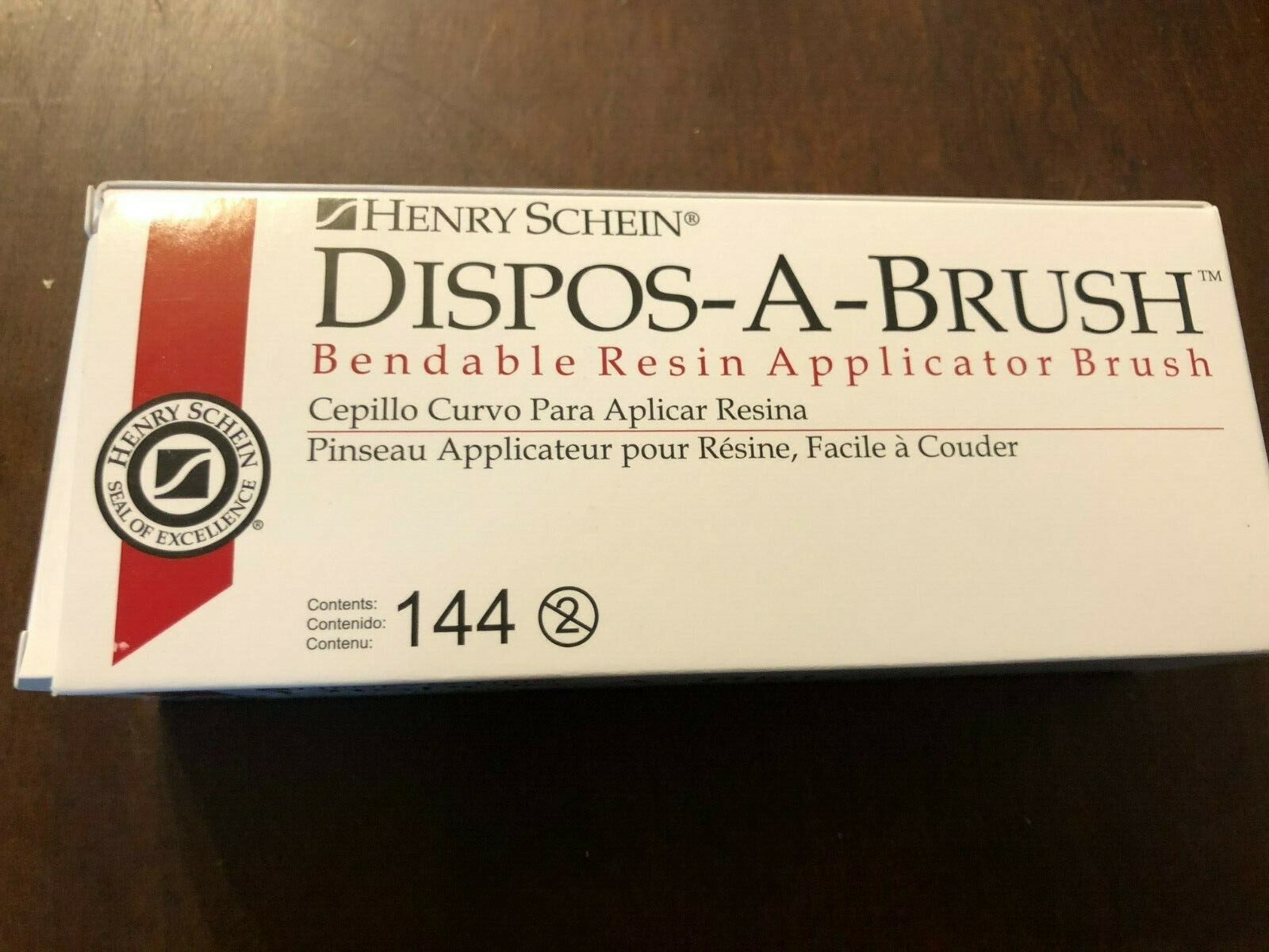 114 Dispos-a-brush Henry Schein 112-5799 Stander Bristle Bendable Resin Brush