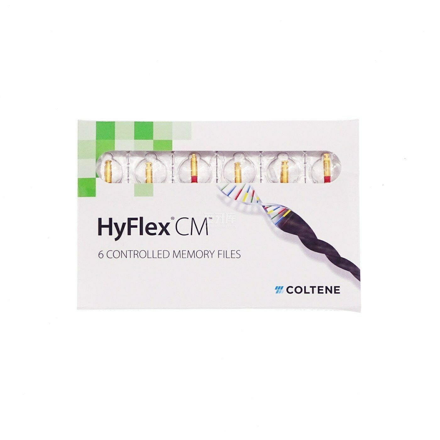 Coltene Whaledent Hyflex CM Controlled Memory NiTi Files 6 Files Pack (Free Ship