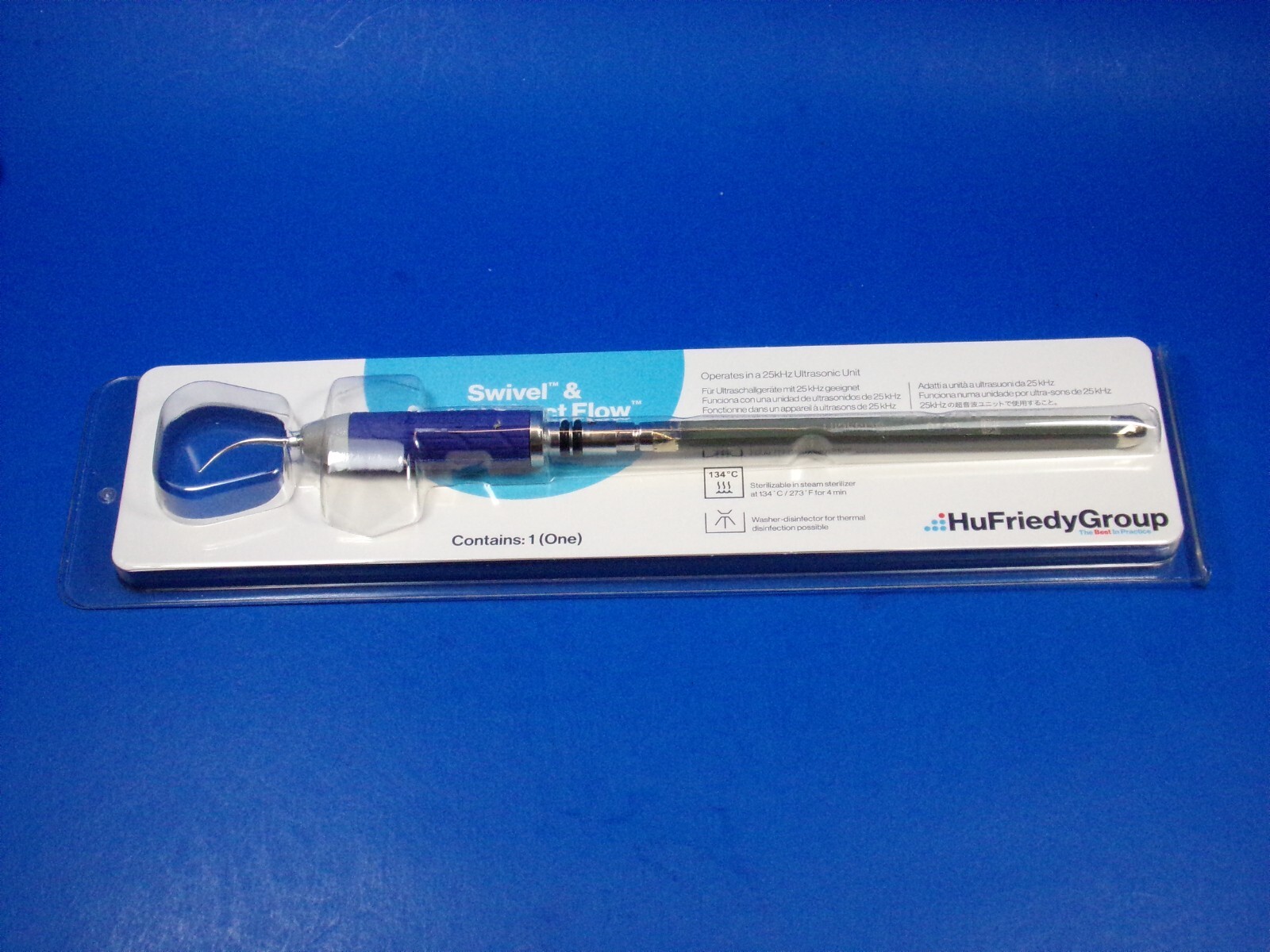Dental After Five Swivel Direct Flow Insert STRAIGHT UI25SDS HU FRIEDY