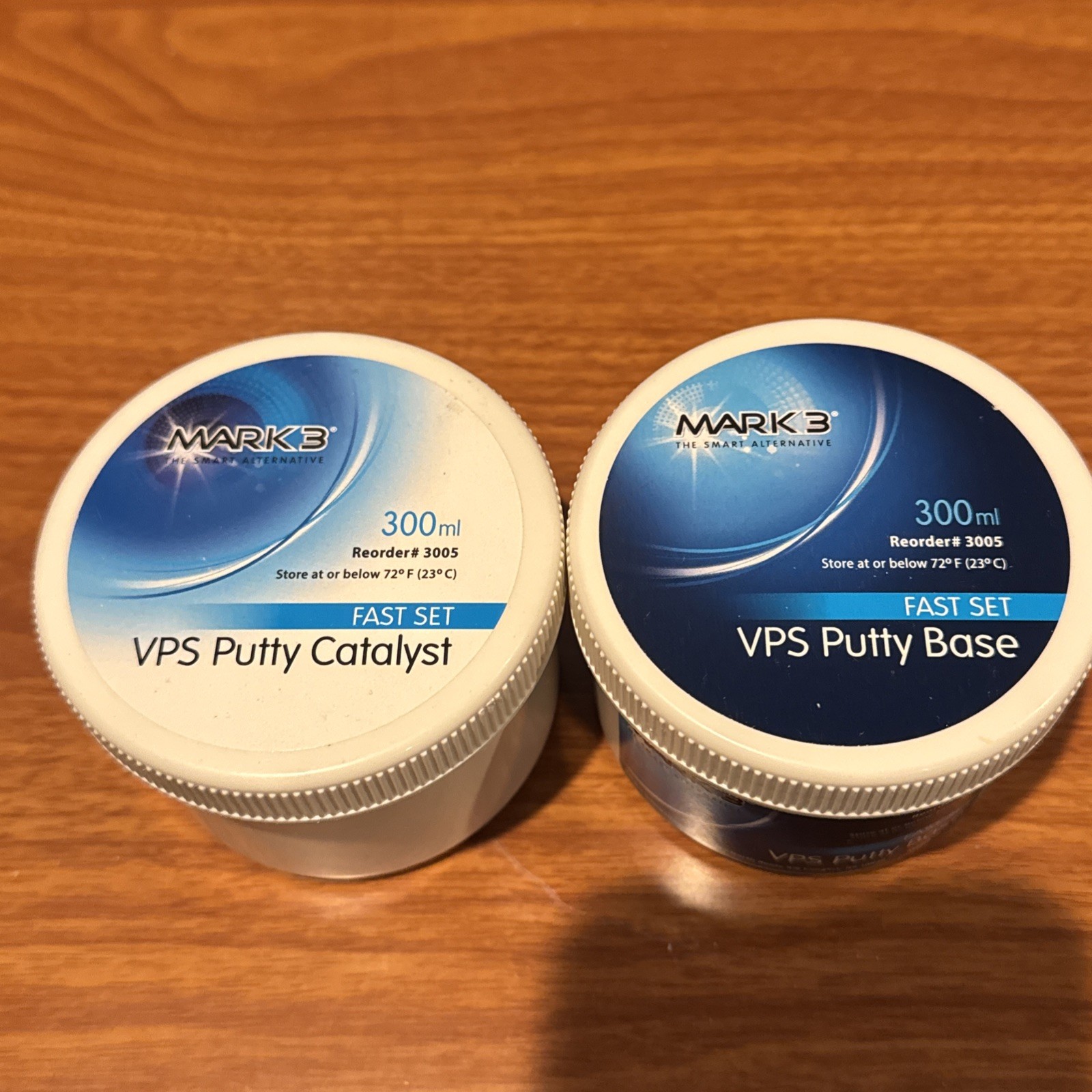 Dental VPS Putty Set Material Base And Catalyst FAST SET SEE PICS FOR EXP DATE