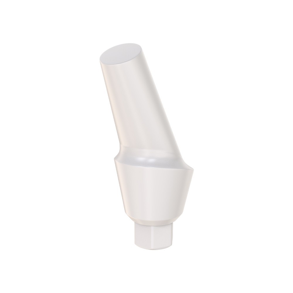 5pcs Angulated Abutments Anatomic Peek With Screws 25° Internal Hex