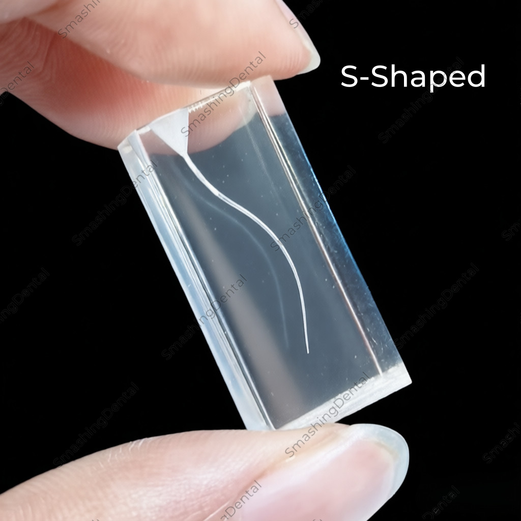 Dental Model Rotary Files Practise Block Endo File Training S-Root Straight