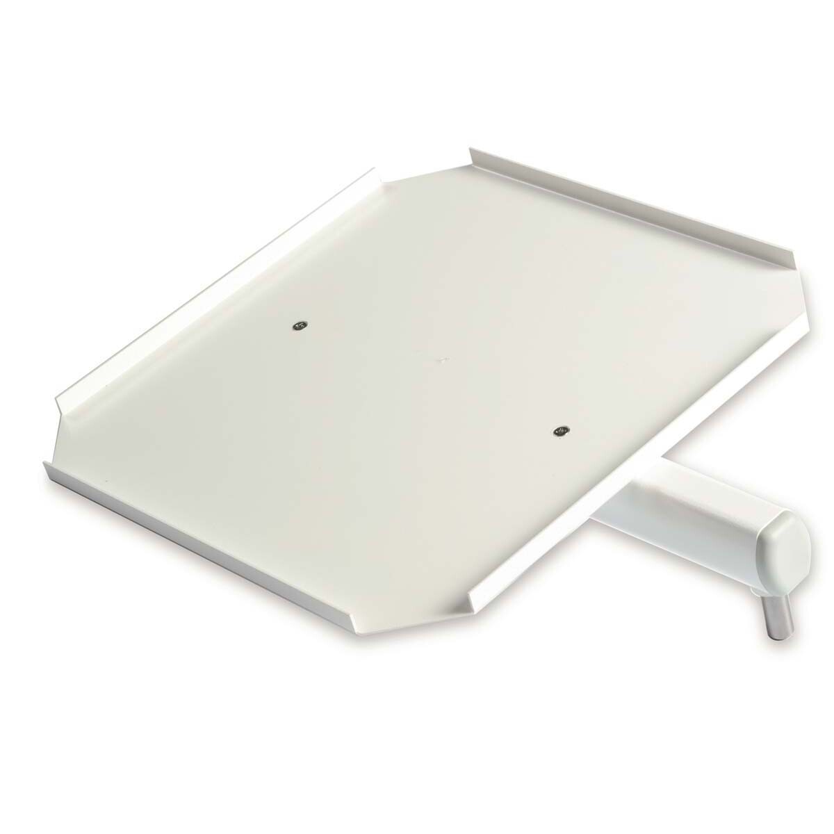 White Powder Coated Swing Tray for Dental Units DCI Type