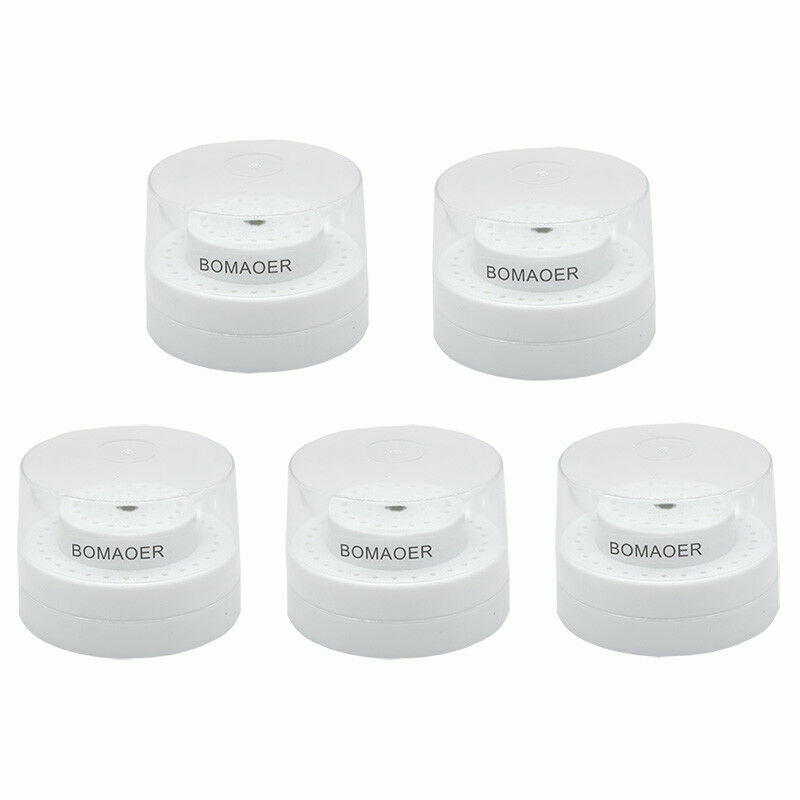 Dental Plastic Bur Holder Burs Block Case Box 60 Holes For dentist BOMAOER
