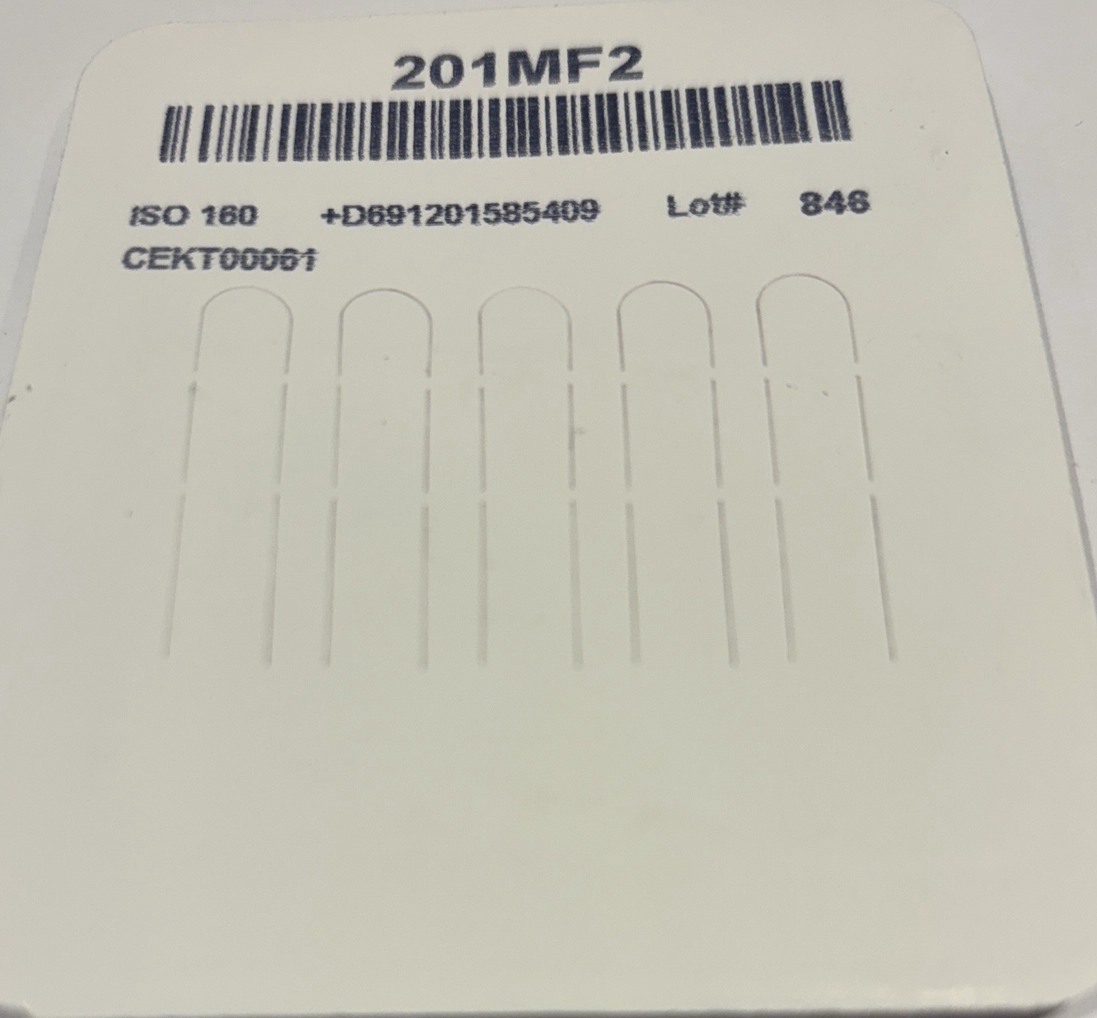 Premier Two 2 Striper Dental Composite Finishing Diamonds 201MF2, 5 Pack