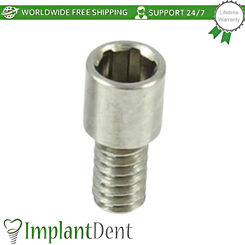 X1 Set of Angulated Multi Unit 17° 1.4mm Titanium Sleeve + Screw Internal Hex