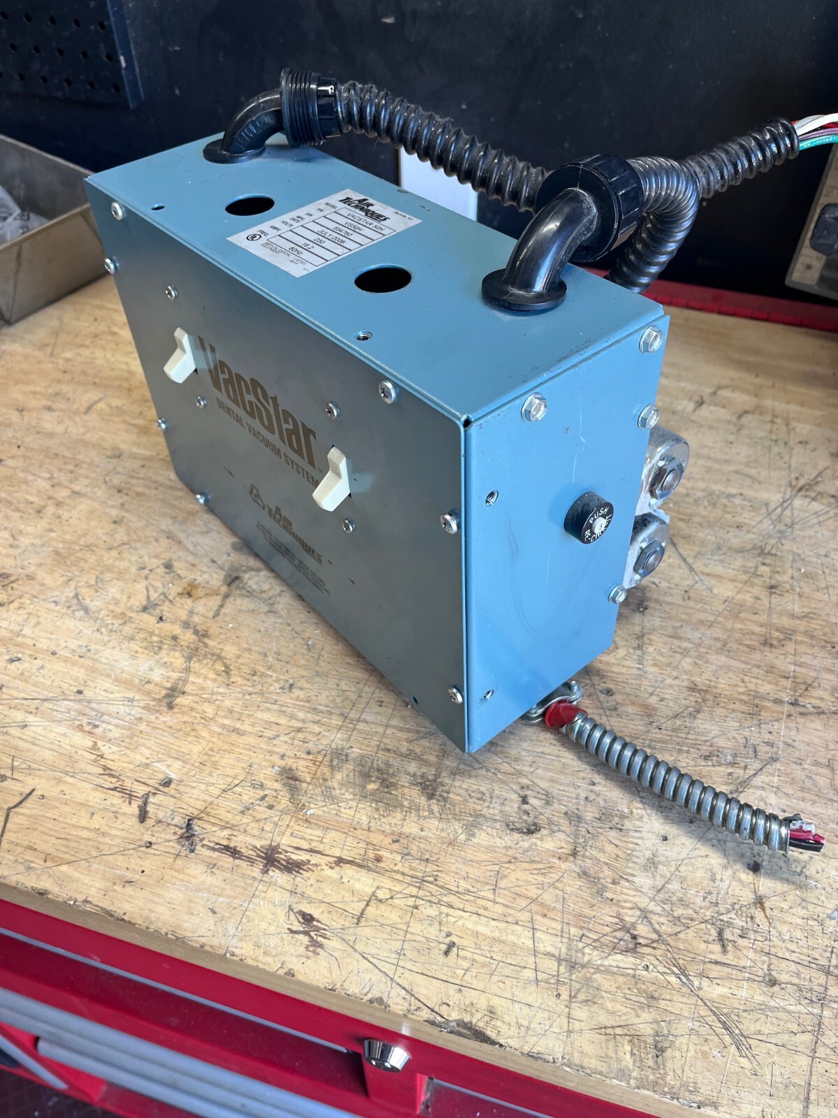Air Techniques VacStar 50H / VS50H Dental Vacuum Pump Control Panel W/Utilities
