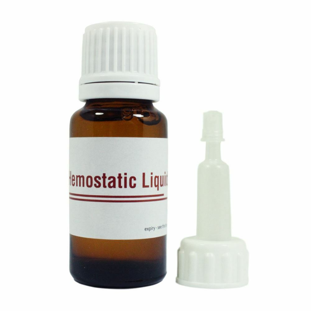 DSI Dental Hemostatic Liquid Aluminium Minor Wound Blood Stop Manicure 15ml