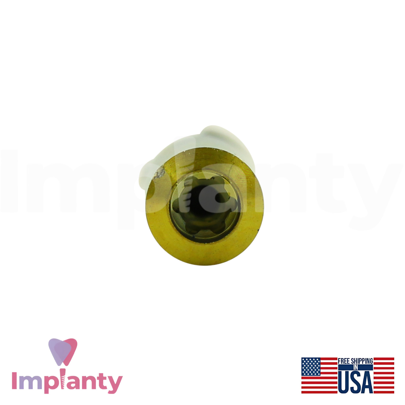 Straumann BLX® Compatible Dental Fixture Analog Ø6.5mm Wide Base Replica