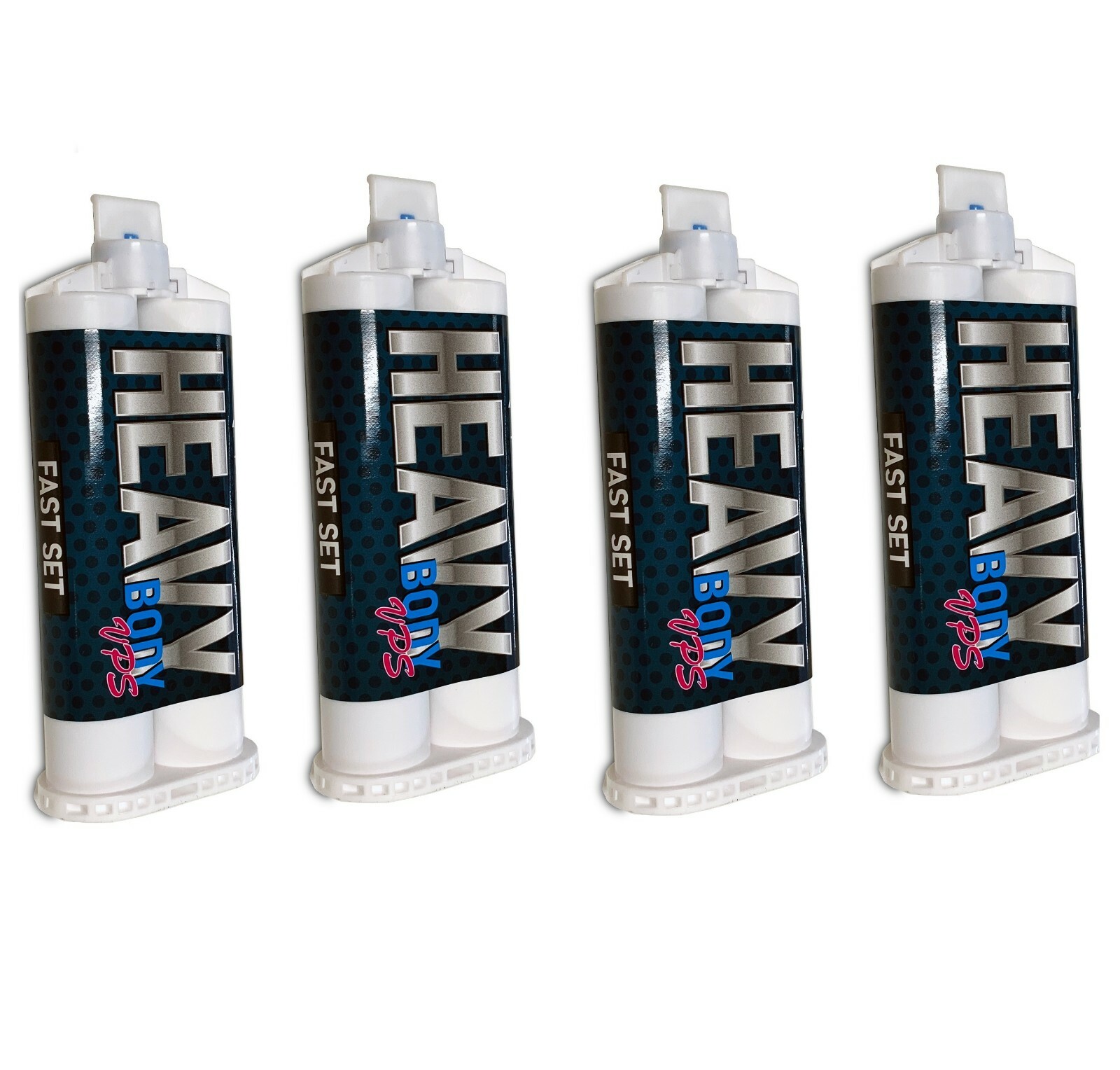 4 x Heavy Body Fast Rapid Set Impression Material, 50mL Cartridges