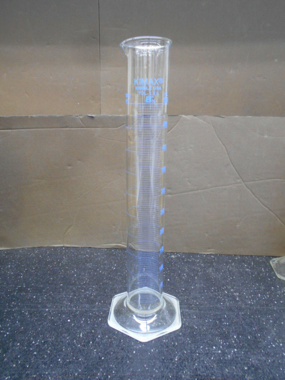 KIMBLE KIMAX 20025 500mL TD 20°C (EX) GRADUATED CYLINDER