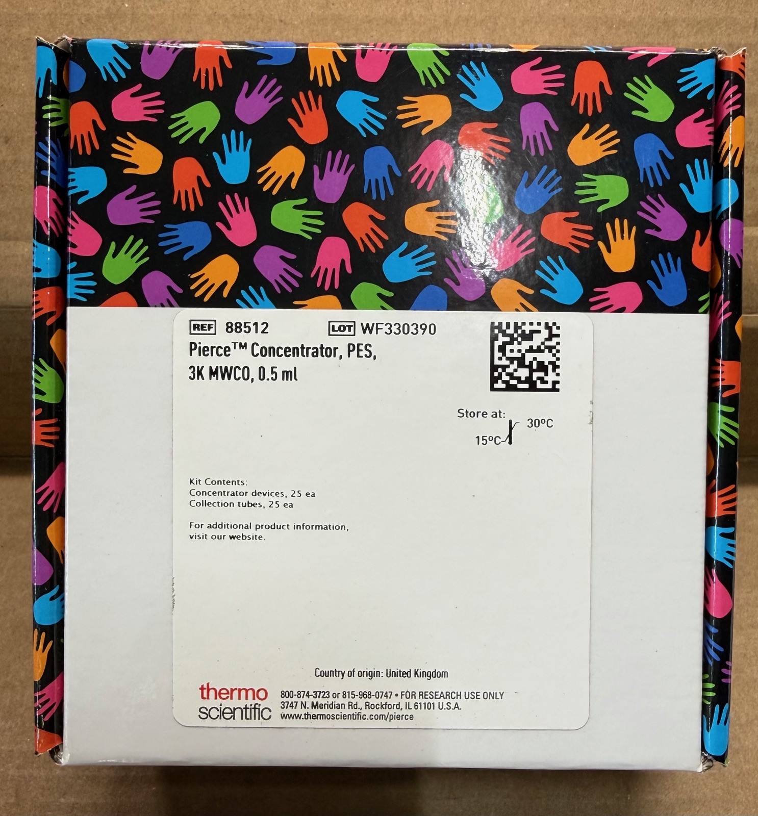 Pierce Protein Concentrators PES, 10K MWCO, 0.5 mL, 23 pack, #88512