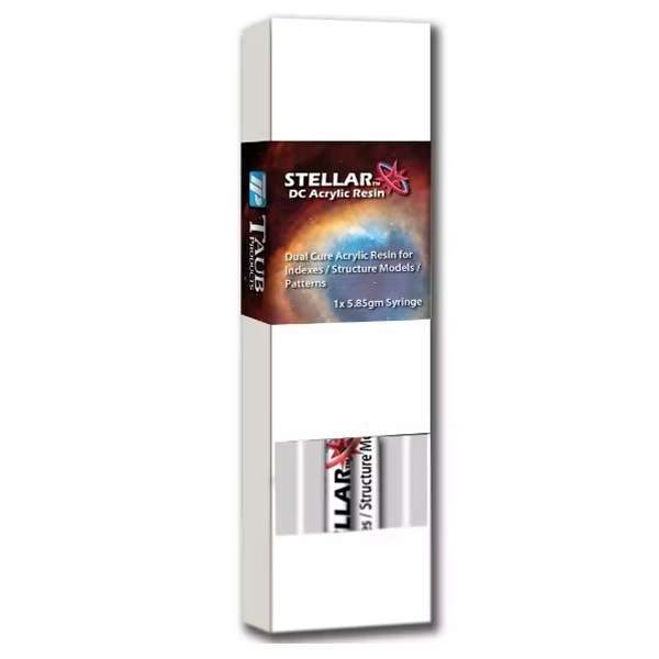 Stellar DC Acrylic Pink Resin 5.85gm Syringe 1/Pk