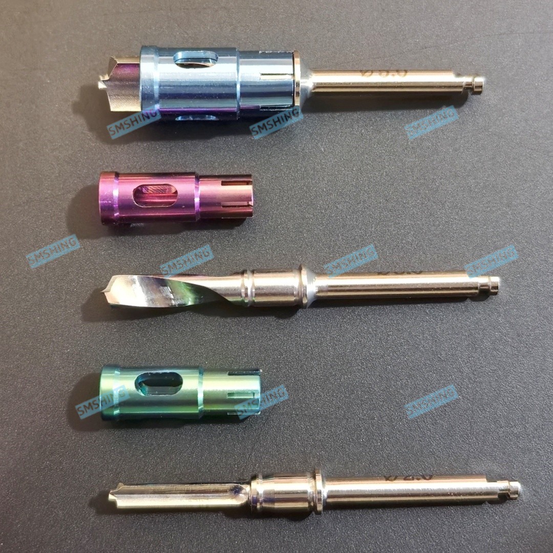 Dental Never Loss Bone Collector Drills Implant Stopper Self Bone Powder Harvest