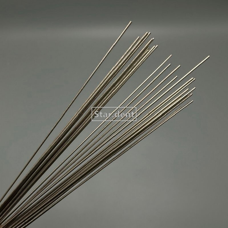 10x Dental Solder NiCr Alloy Welding Rod PFM Solding Lab Technician Material