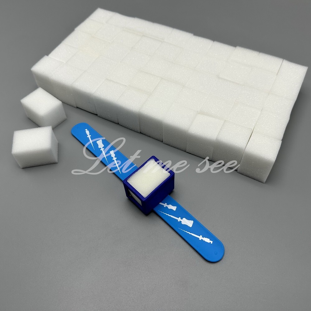 Dental Endo Root Canal Files Stand Holder Wrist Watch 135℃ Sterilize Sponge