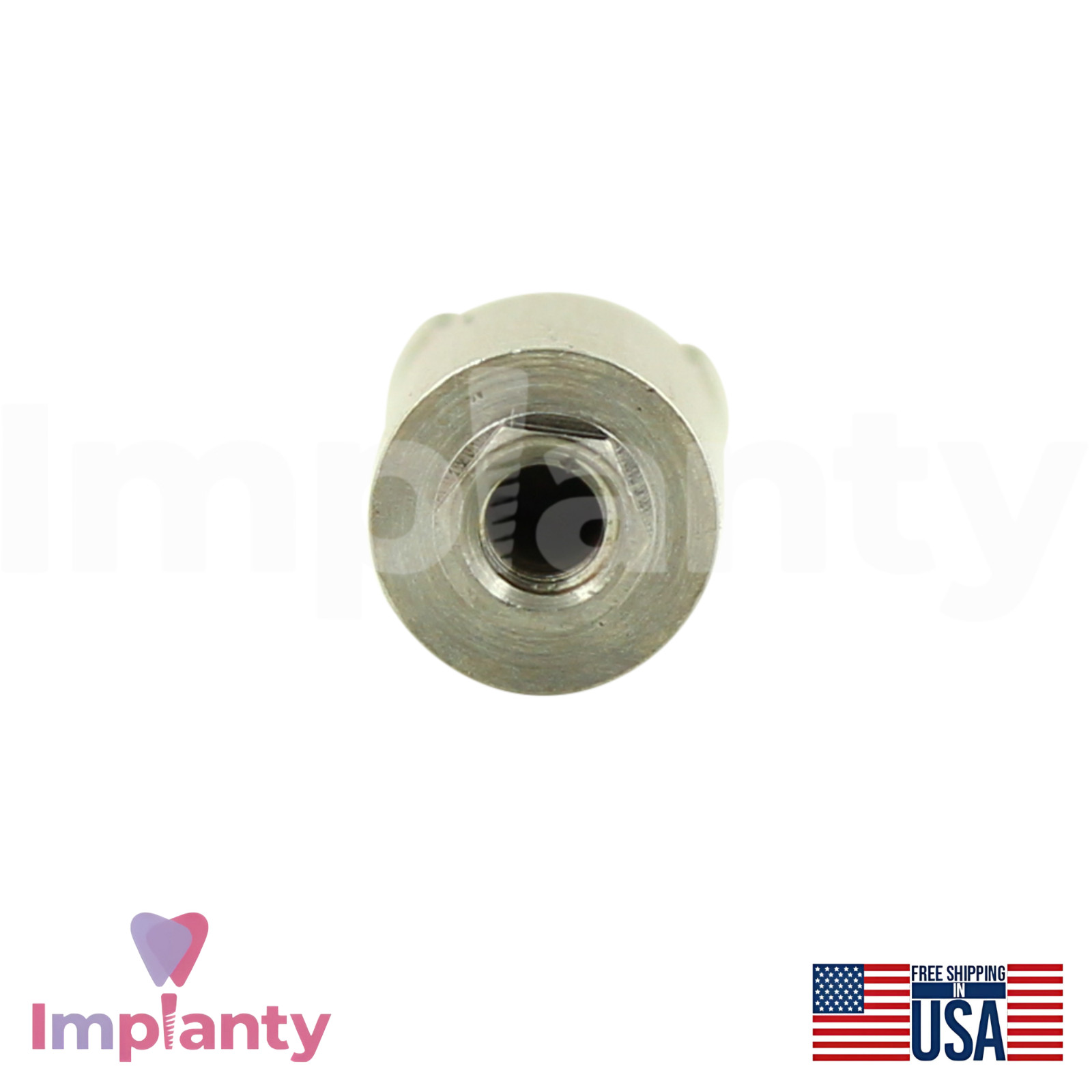 10x 3i Osseotite Compatible Dental Fixture Analog Ø5.0mm Replica Yellow Platform