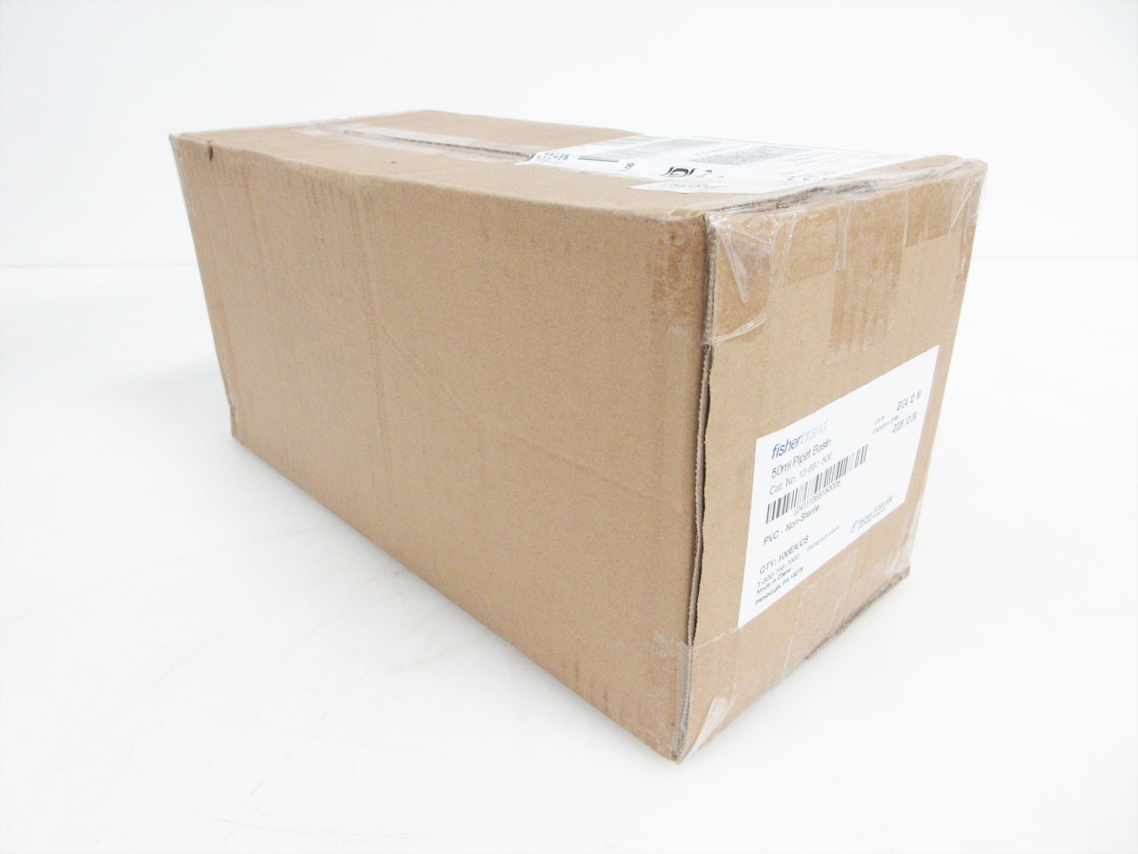 BOX 100 FISHERBRAND 13-681-500 50 mL PIPET BASIN EXP 2026-12-09