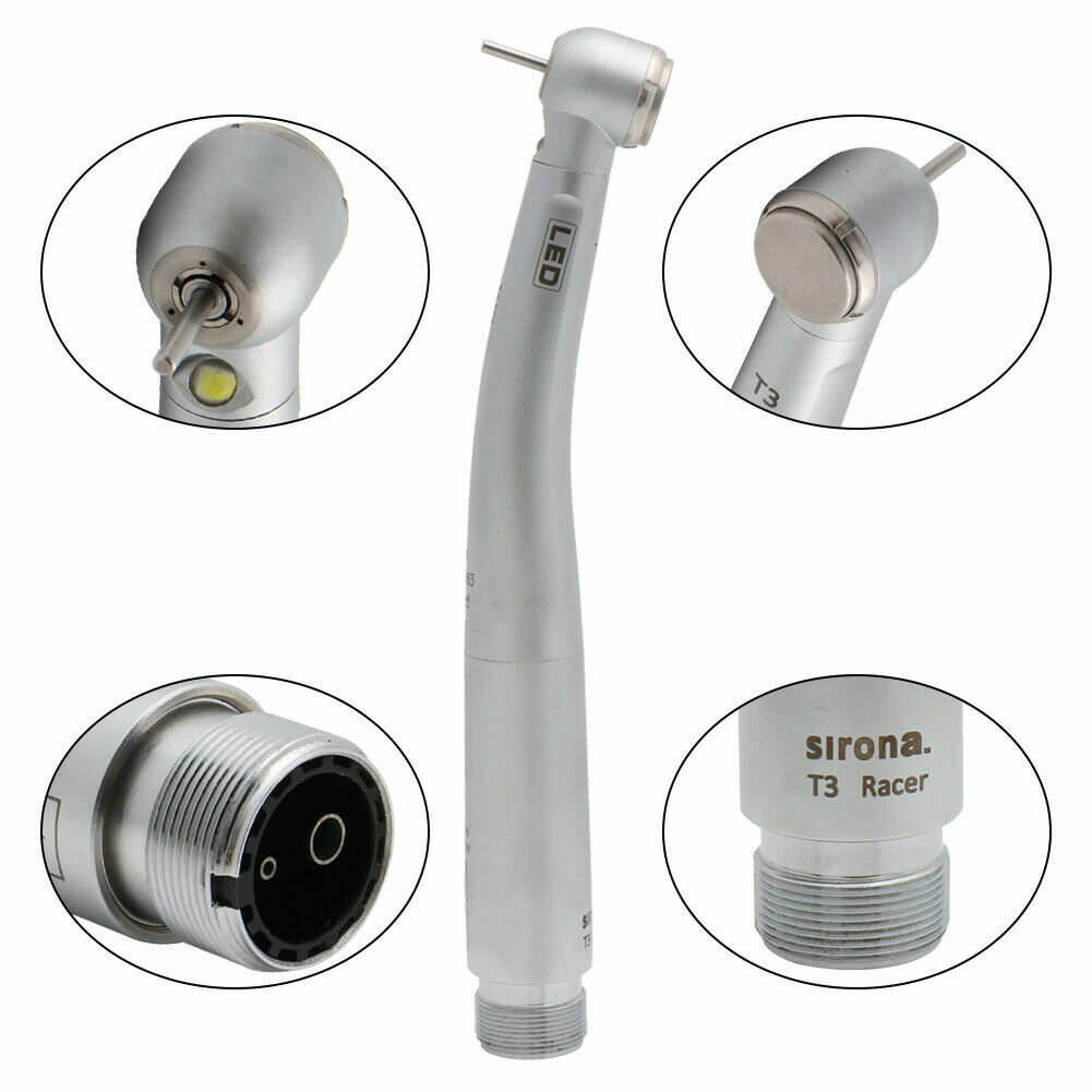 Sirona T3 Racer High Speed Handpiece (Fiber/Non-Fiber) Optic Standard Push 2/4H
