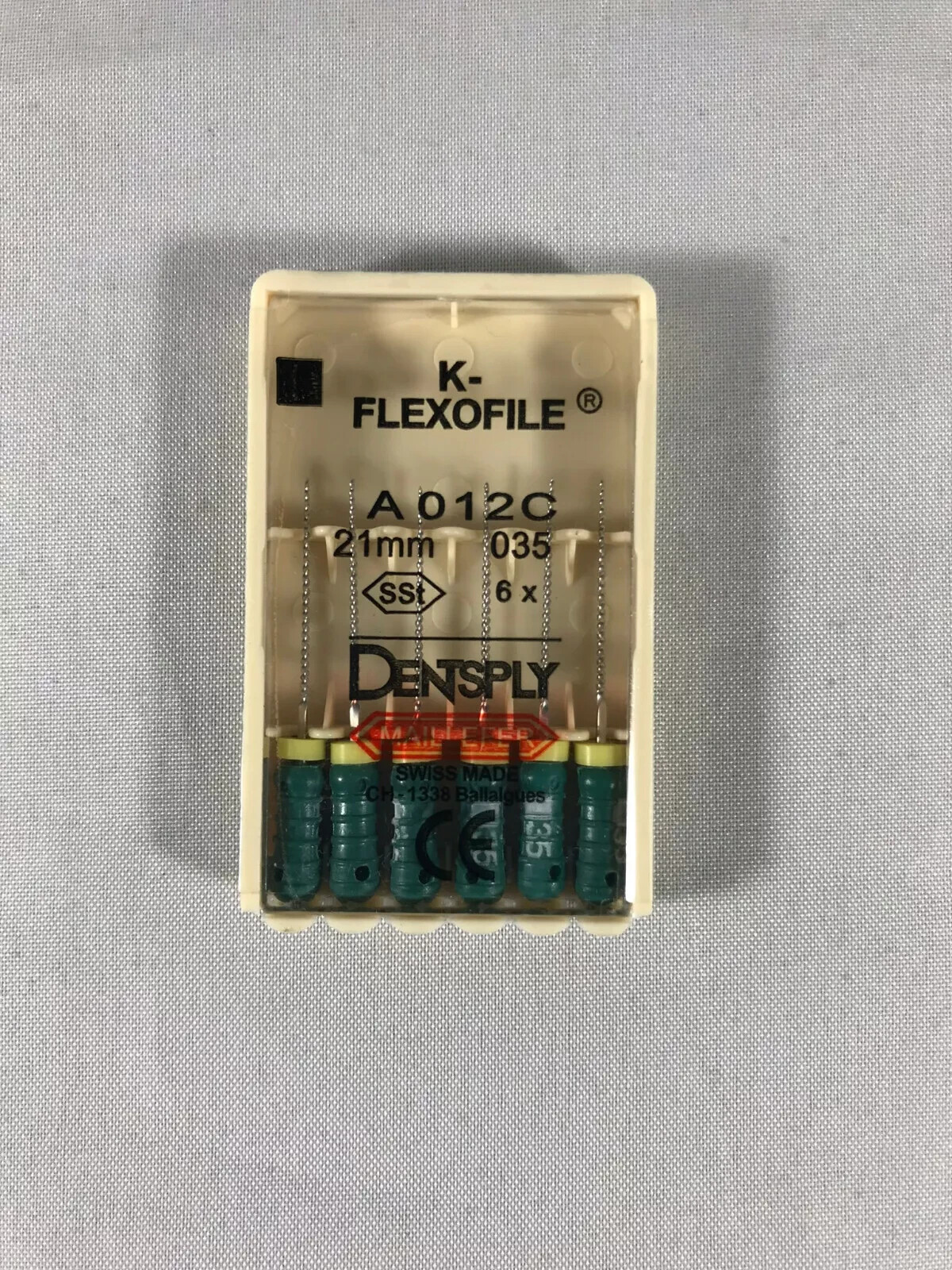 Dentsply Maillefer K-Flexo SS file Endodontic 21mm All sizes – 60 files/pk