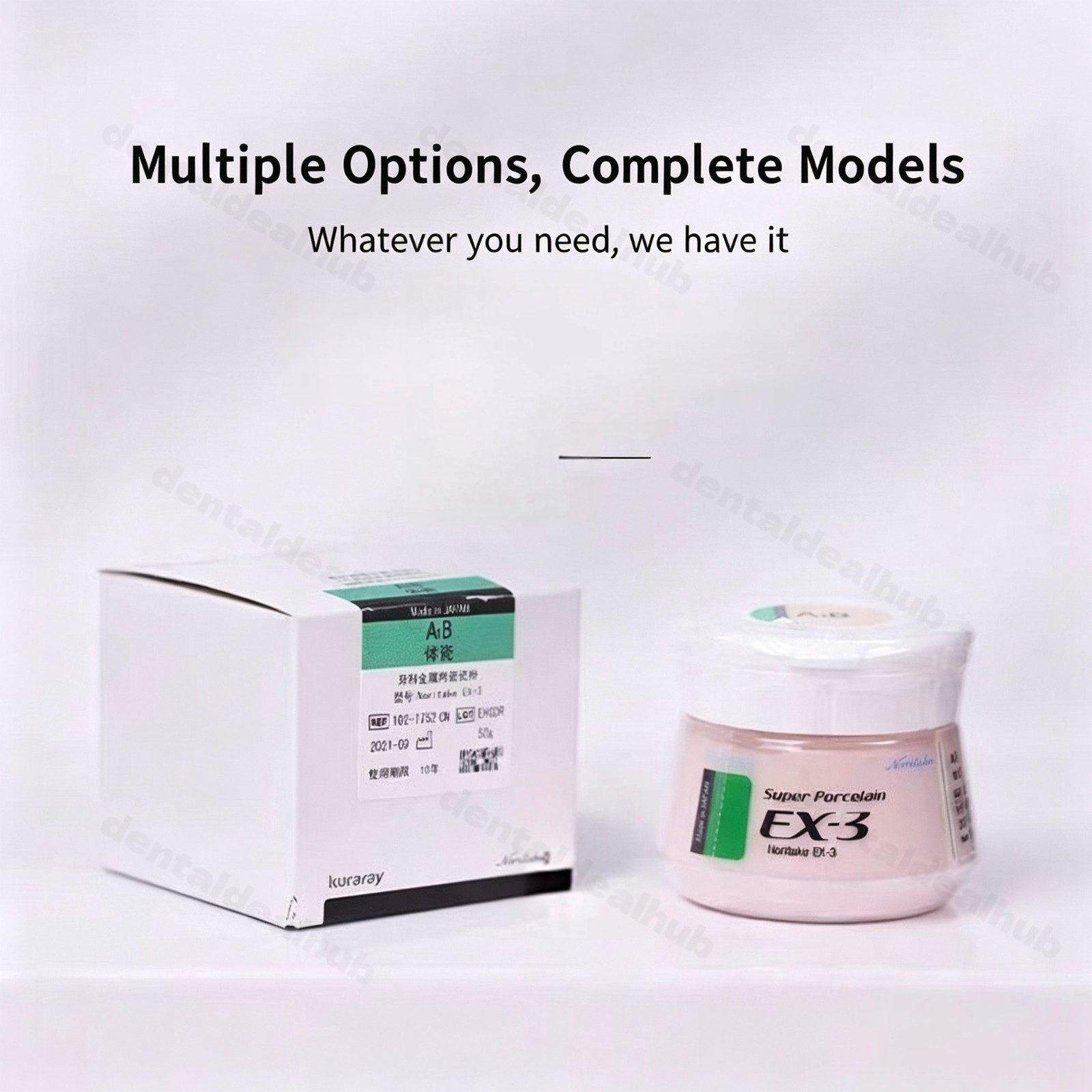 Dental Porcelain Powder EX-3 Dental Materials Body Translucent Enamel Porcelain