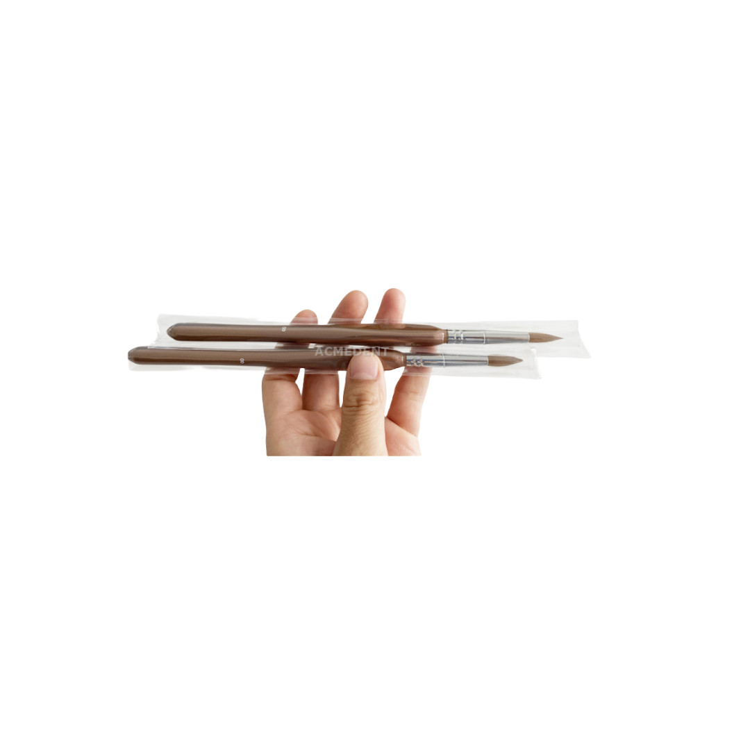 Dental Sable Hair Brush Pen Porcelain Brushes Thin Bold InLab Ceramco Noritake