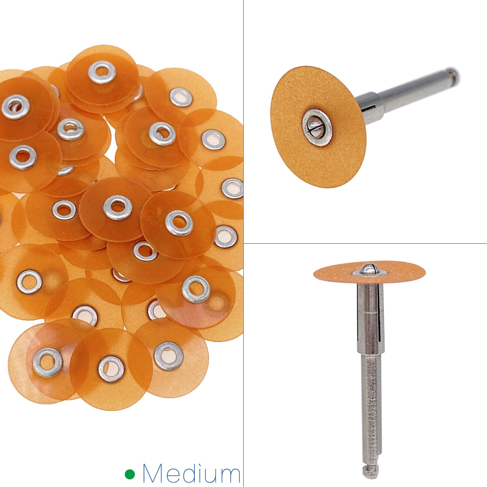 Pack of 50 Sof-Lex soflex Discs DISCS in all sizes 1/2″ 12.7 mm Dental