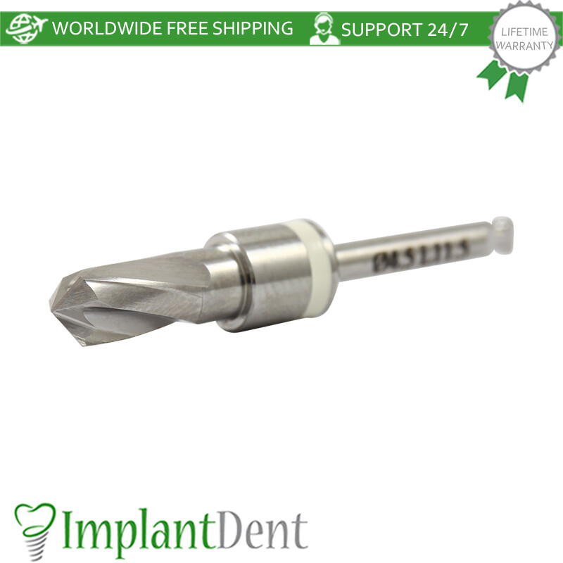 1x Dental Integral Stopper Drill 4.5mm Stainless Steel Dentistry Tool