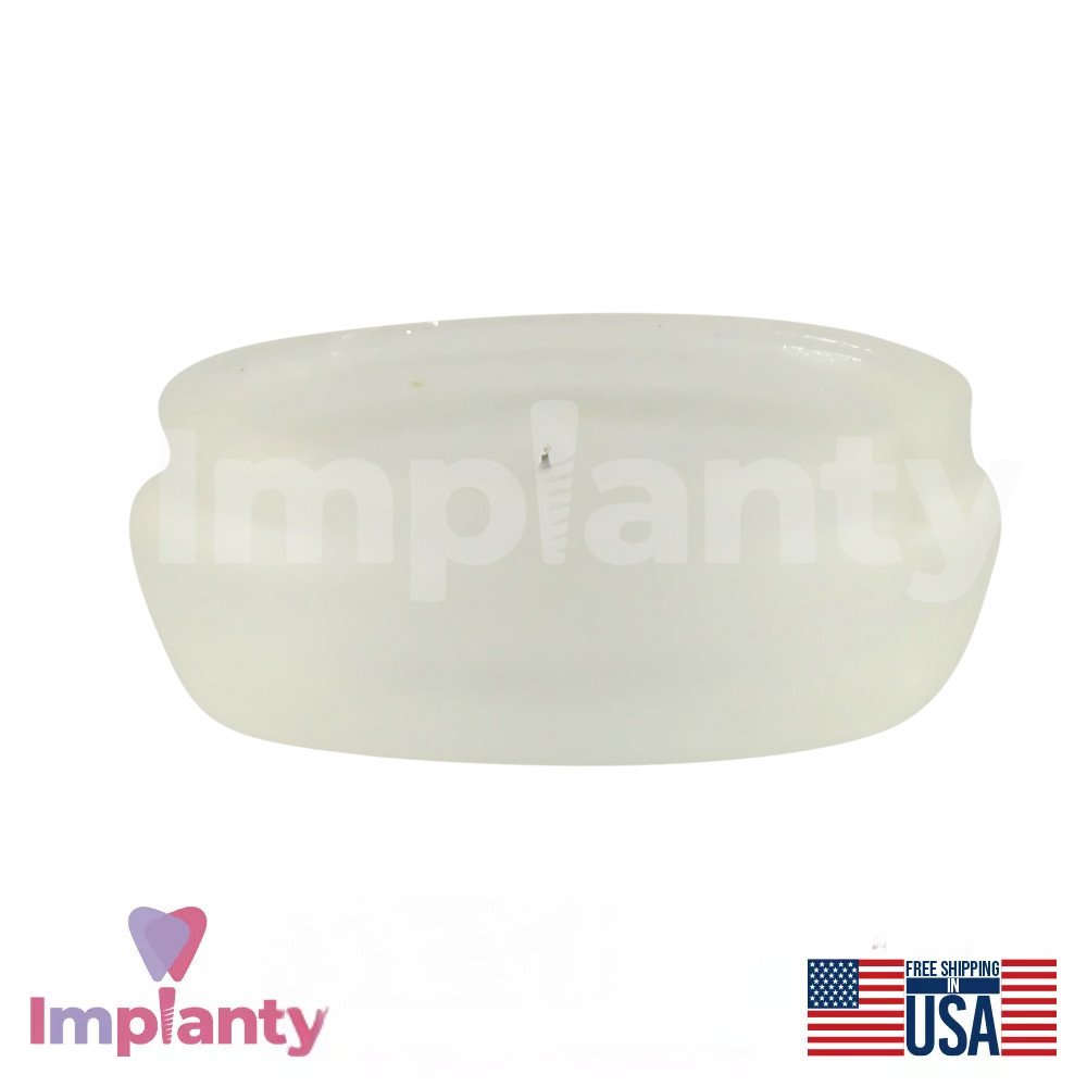 10x Dental Straight Lock Attachment Standard Silicone Set Conical Hex RP 2.65mm