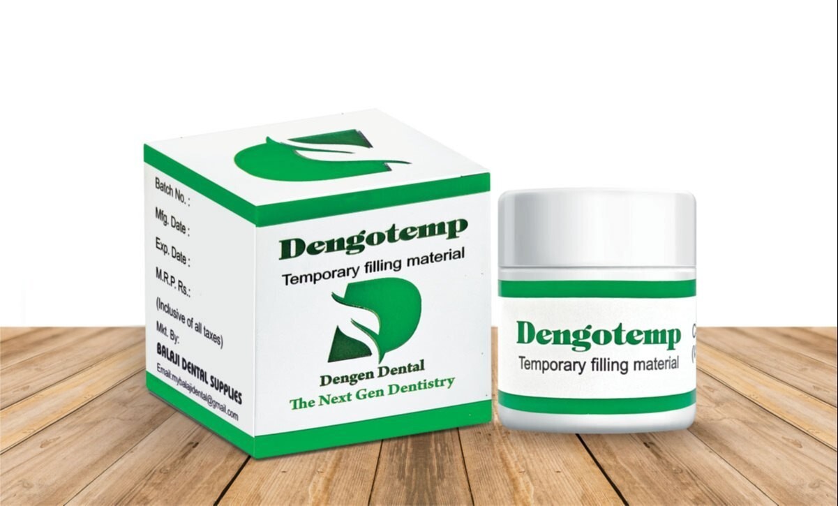 Dental DengoTemp A Superior Temporary Filling Material 40gm JAR