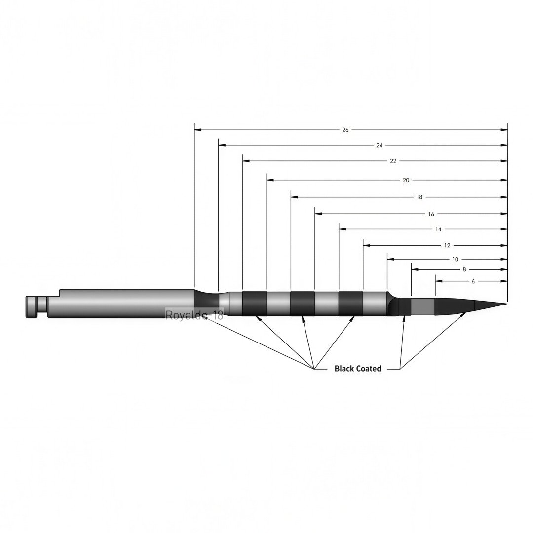 1PC Dental Pilot Drill Triangle Lance Impla Space Drills for 3.0 Impla φ2.0