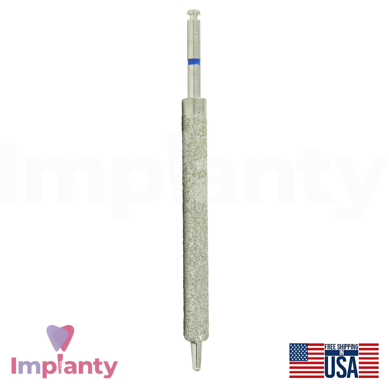 GDT Diamond Drum Bur For Zygomatic Dental Fixture Stainless Steel Ø4.2mm