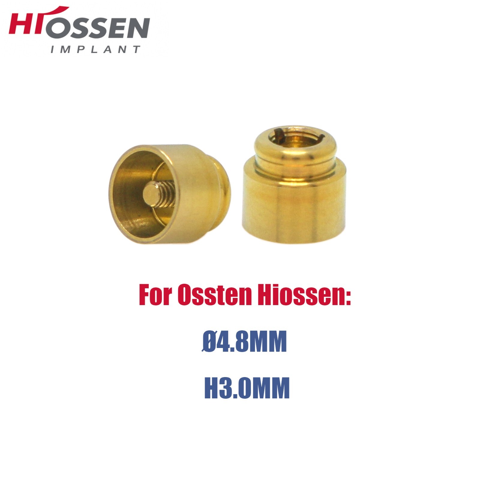 Implant Locator Attachment & Caps fits Nobel Hiossen Multi-Unit Abutment ∅4.8mm